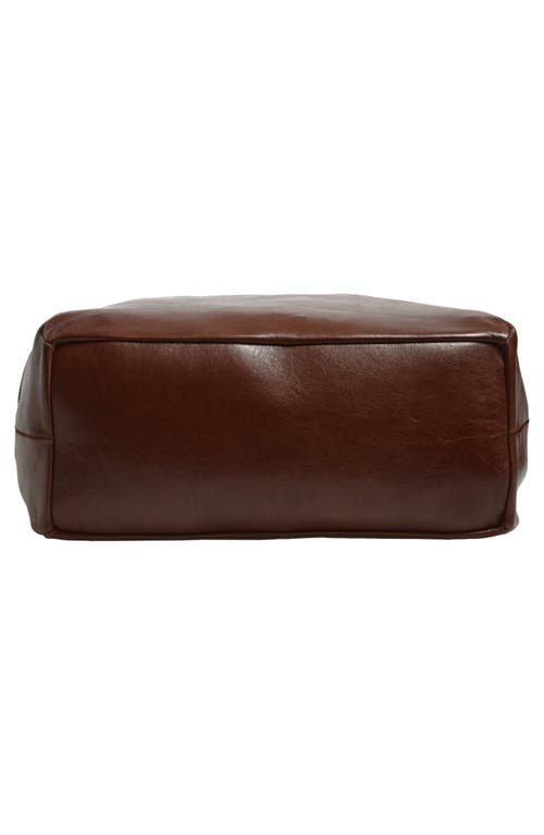 Paloma Wool Riba Convertible Leather Shoulder Bag In Brown