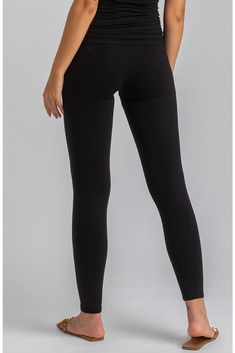 Maternity Leggings, Alternate, color, BLACK