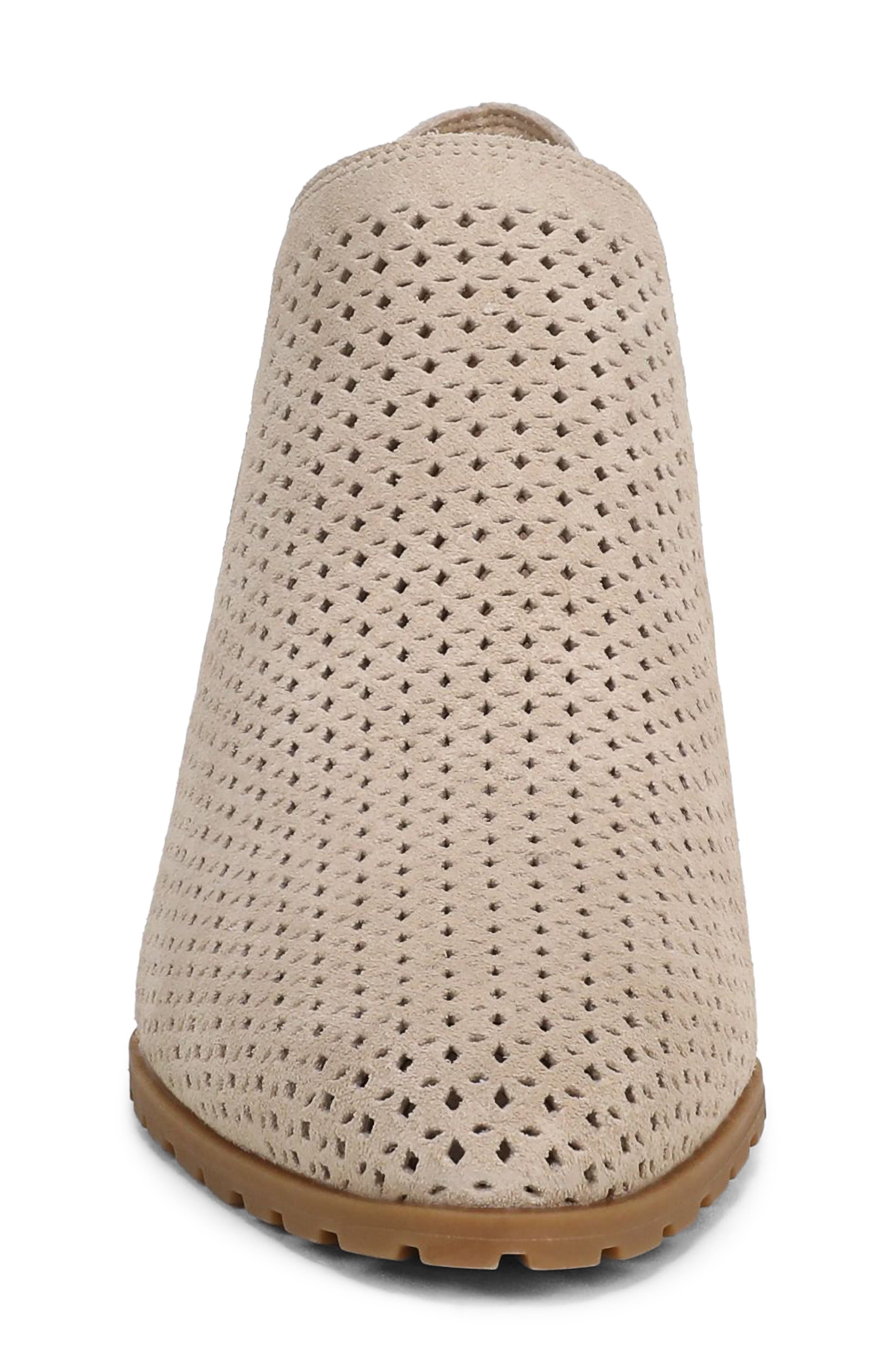 Vionic Bethany Perforated Bootie, Alternate, color, Lucid Beige Suede