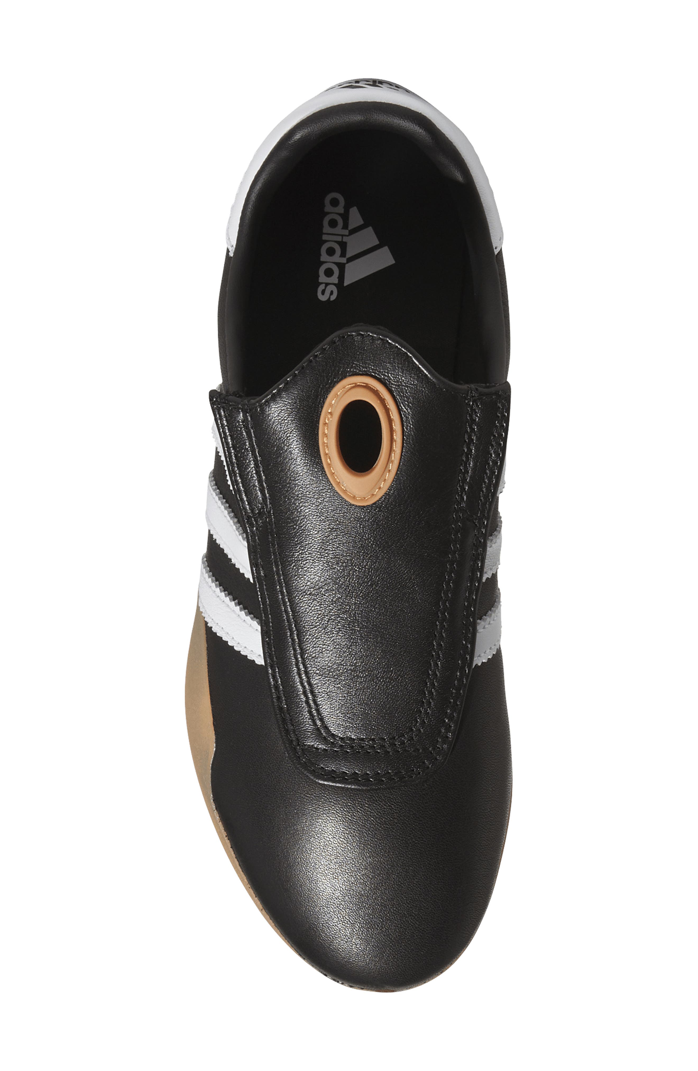 adidas Taekwondo Mei Shoe, Alternate, color, Black/ White/ Gum