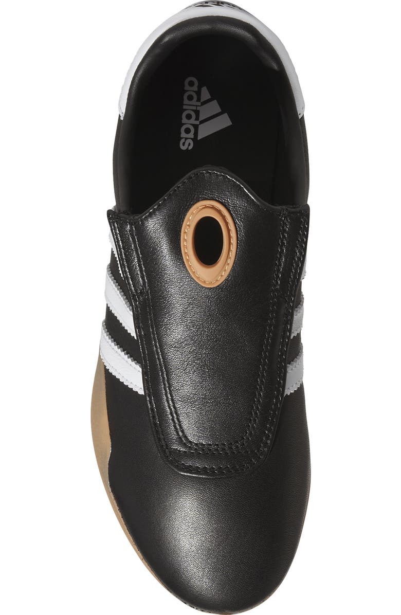 adidas Taekwondo Mei Shoe, Alternate, color, Black/ White/ Gum