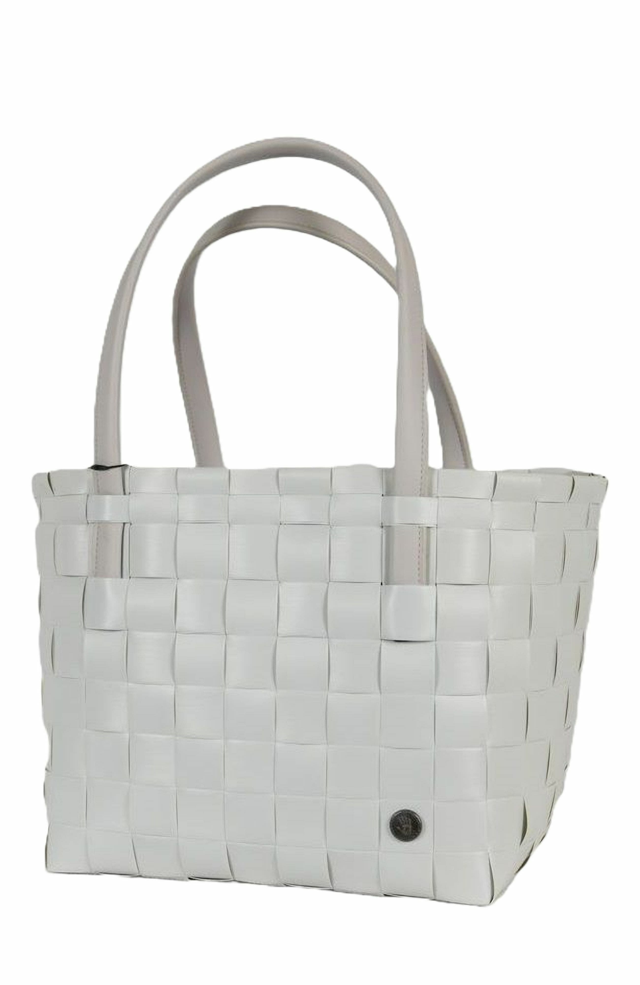 Handed By Color Deluxe Recycled Tote Bag, Alternate, color, Misty Grey