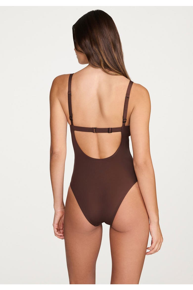The Scoop One Piece Swim, Alternate, color, JAVA