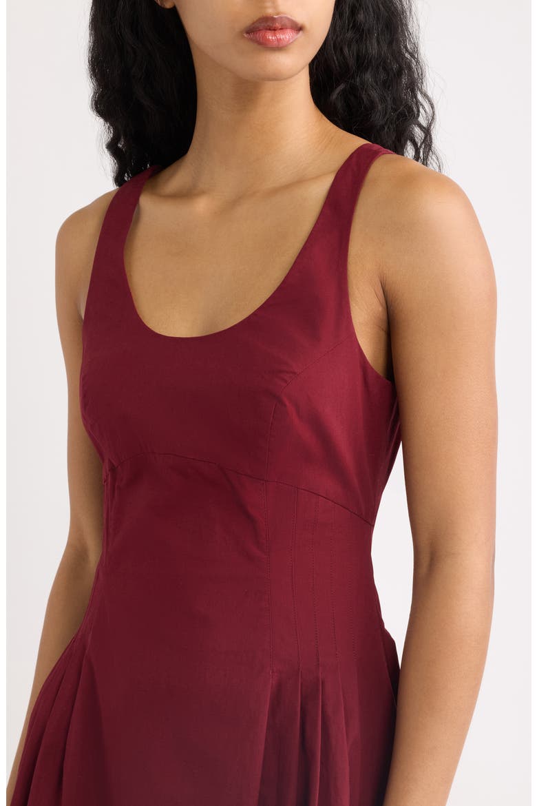 The Josie Midi Dress, Alternate, color, SANGRIA
