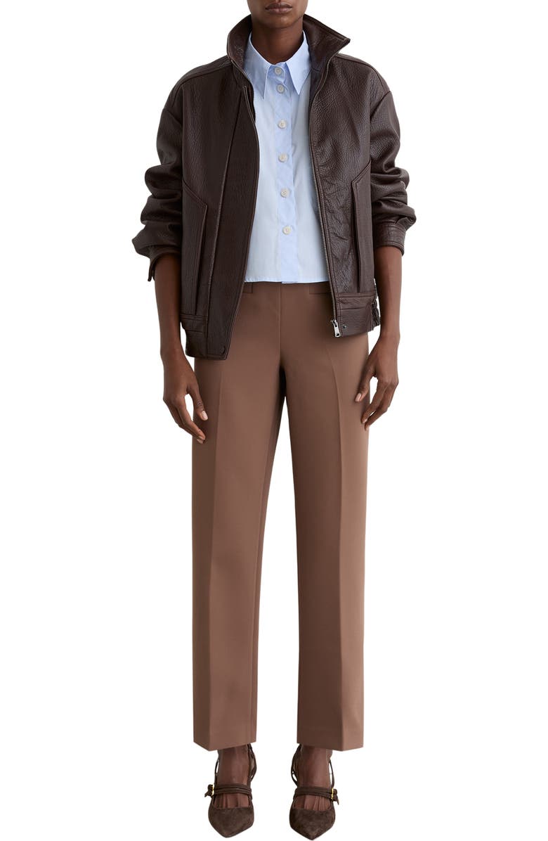 Reiss Beatrice Slingback Mary Jane Pointed Toe Pump, Alternate, color, Chocolate