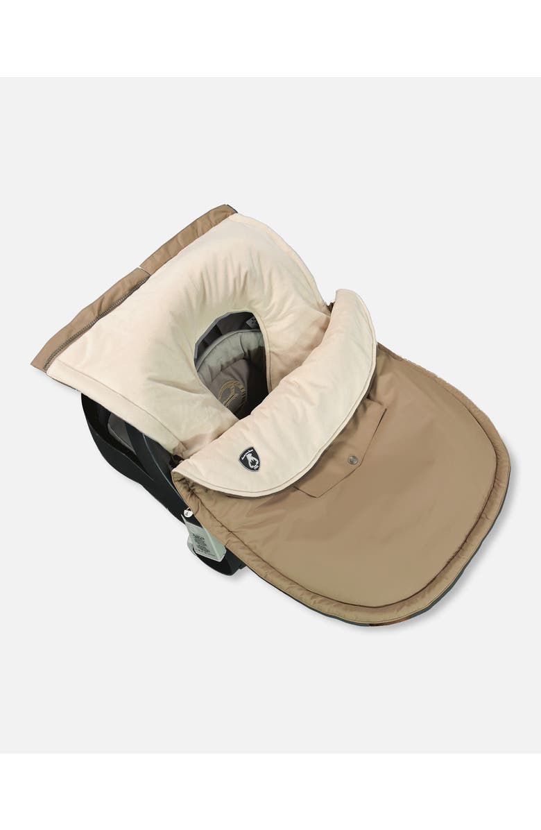 Deux par Deux Baby Unisex Baby Bunting Bag Coffee Designed For Car Seat, Alternate, color, 