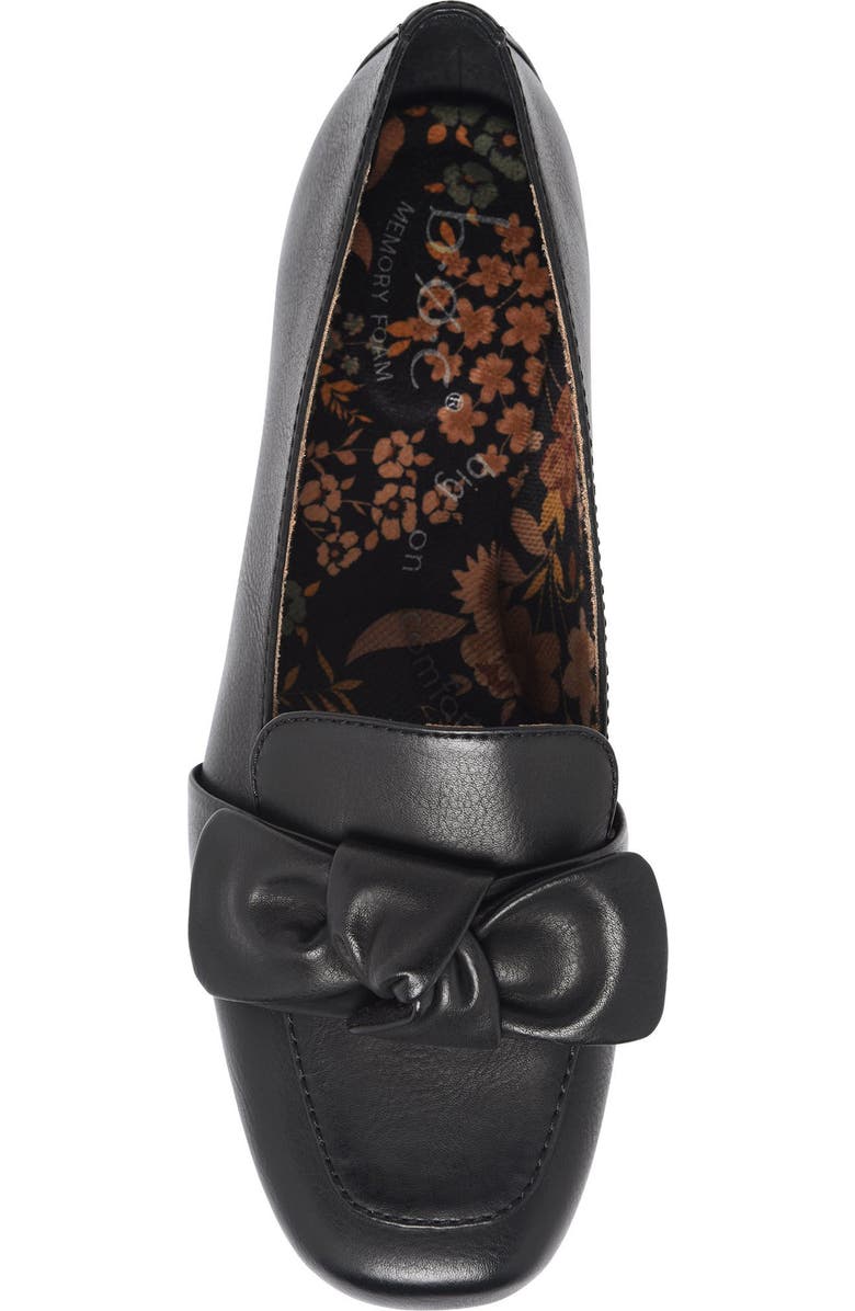 B O C BY BØRN Paisley Bow Flat, Alternate, color, Black