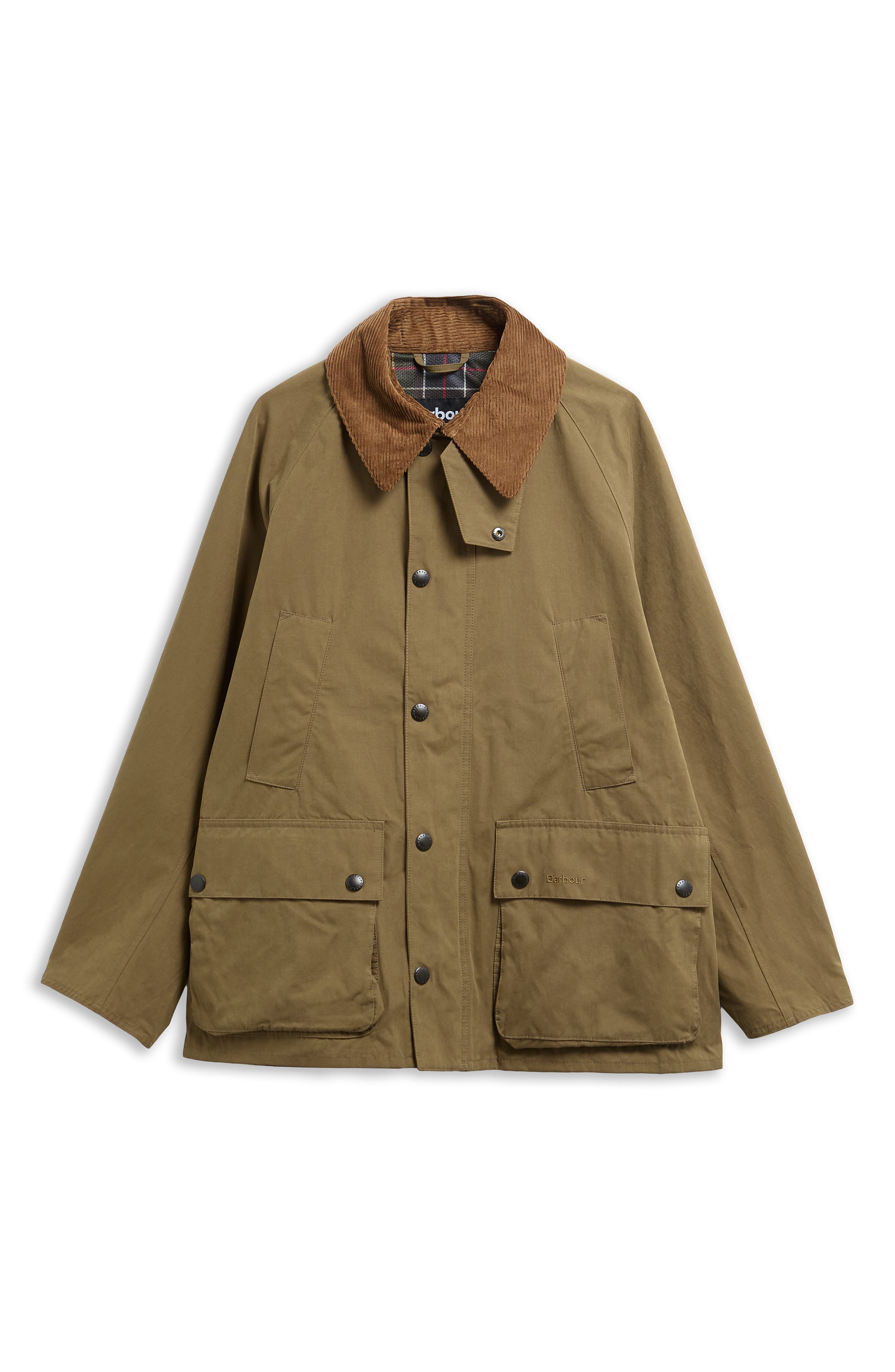 Barbour Oversize Peached Bedale Casual Jacket (Men) | Nordstromrack