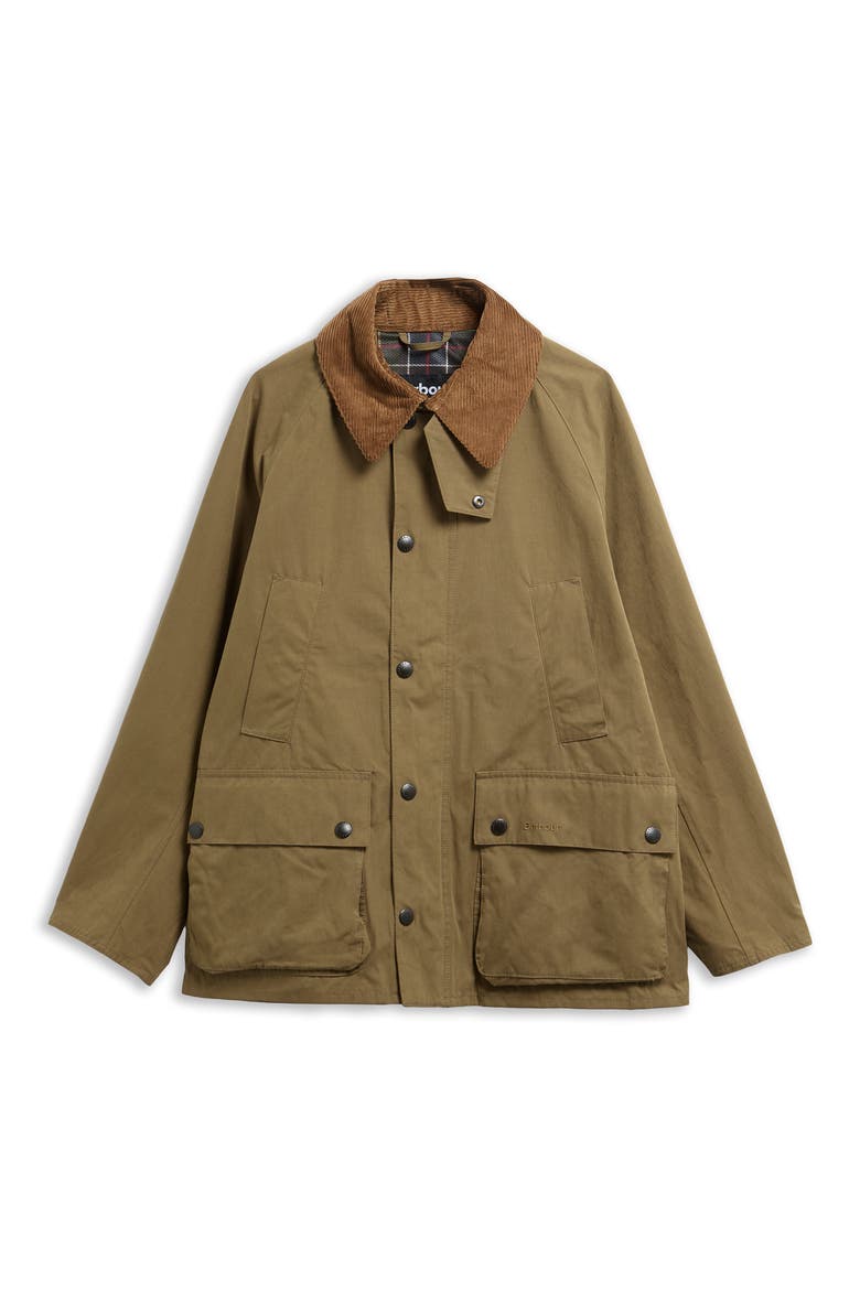 Oversize Peached Bedale Casual Jacket, Alternate, color, DARK SAND