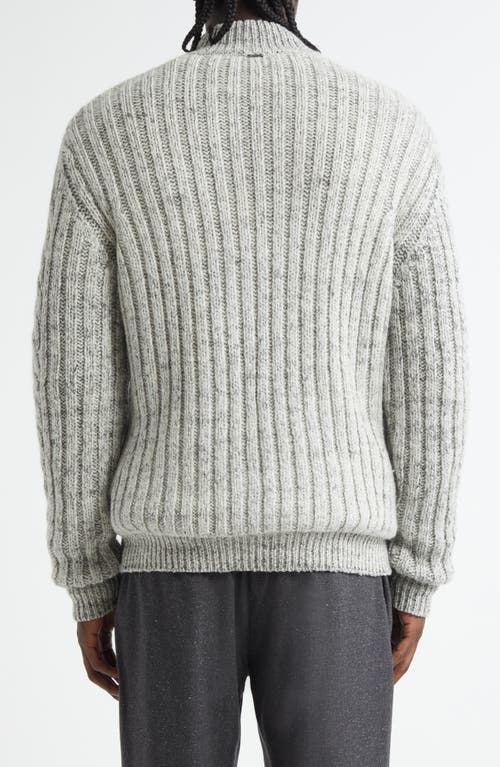 Herno Zipper Sweater In Gray