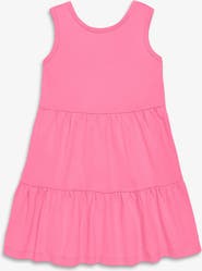 Primary Kids Tiered Tank Dress In Solids