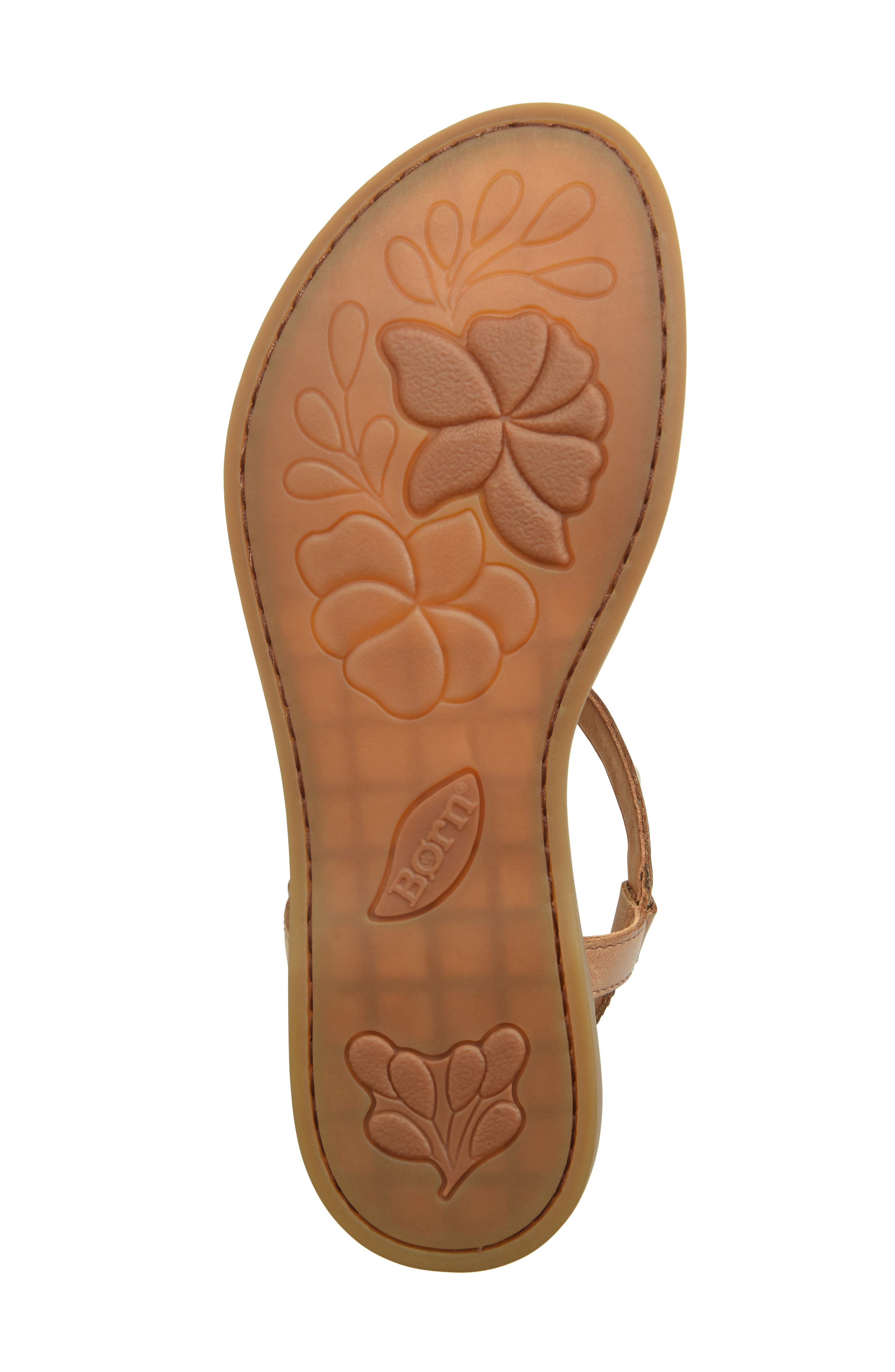Adana Studded Sandal, Alternate, color, BROWN LEATHER