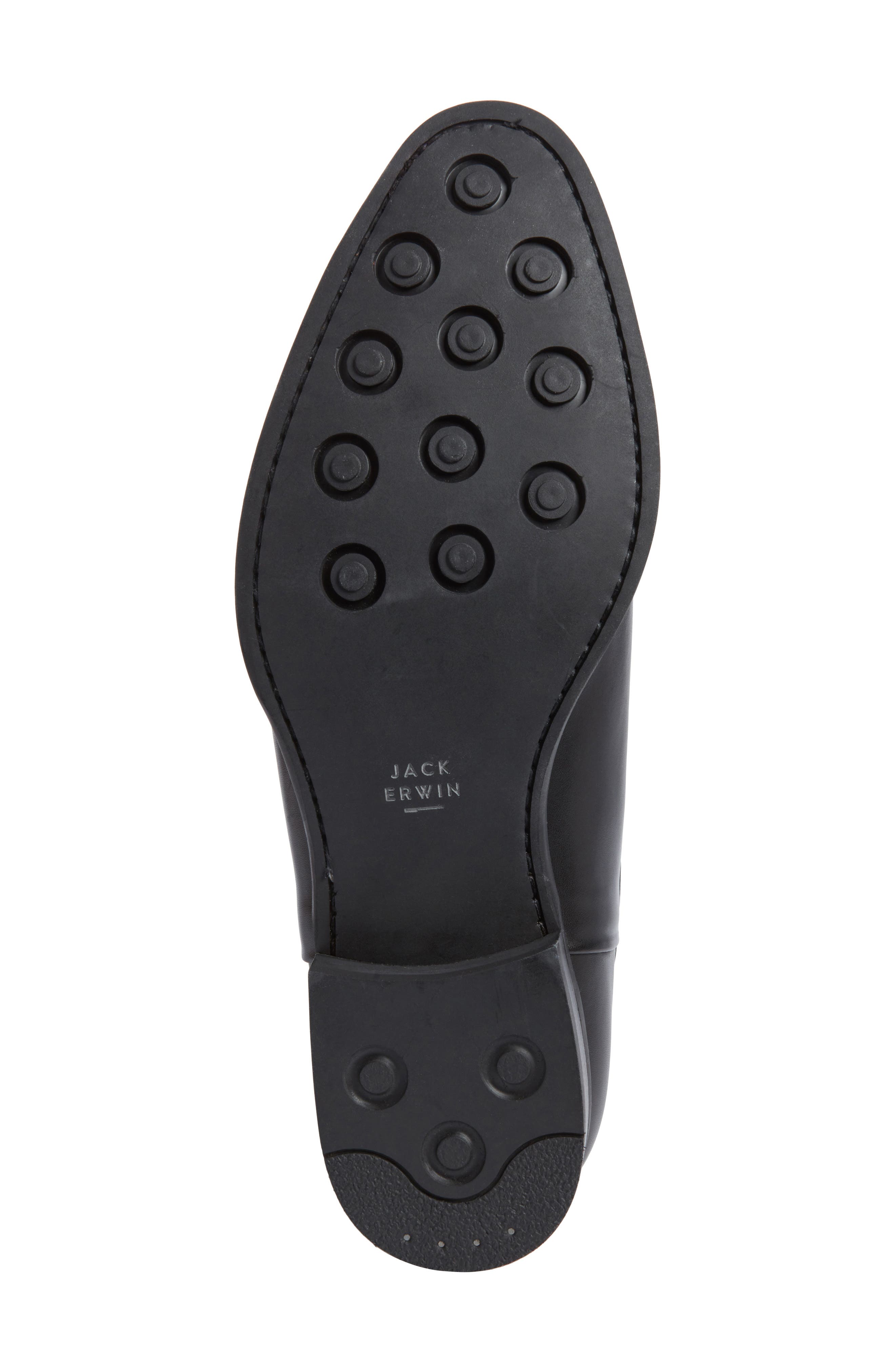 Ellis Water Resistant Chelsea Boot, Alternate, color, BLACK LEATHER