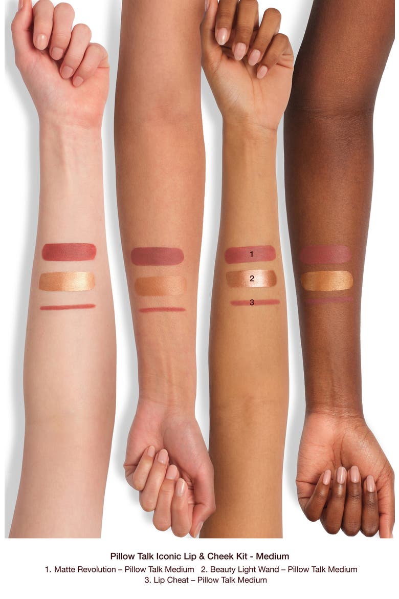 Pillow Talk Iconic Lip & Cheek Set $62 Value, Alternate, color, MEDIUM