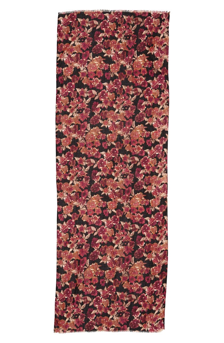 Lulla Collection by Bindya Floral Print Scarf, Alternate, color,