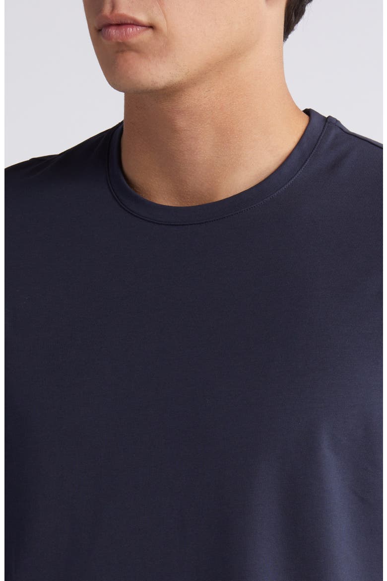 Luxe Performance T-Shirt, Alternate, color, NAVY