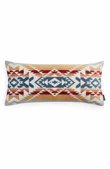 Bridge Creek Embroidered Throw Pillow
