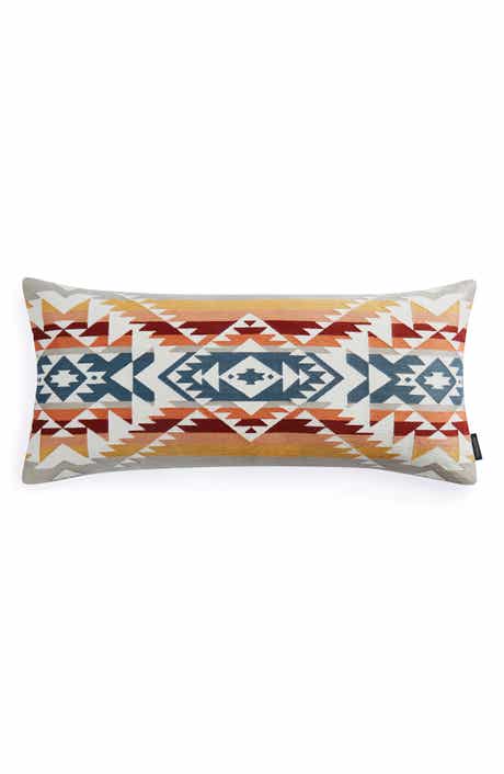 Bridge Creek Embroidered Throw Pillow