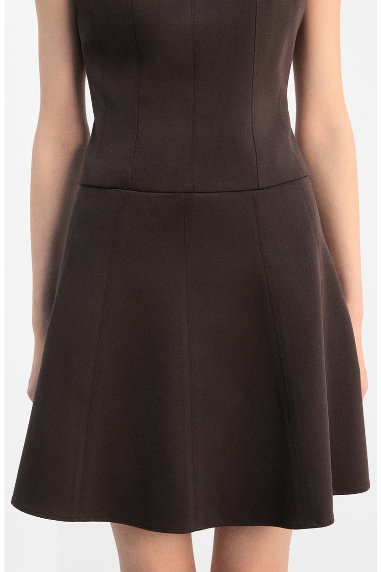 A-Line Miniskirt, Main, color, CHOCOLATE