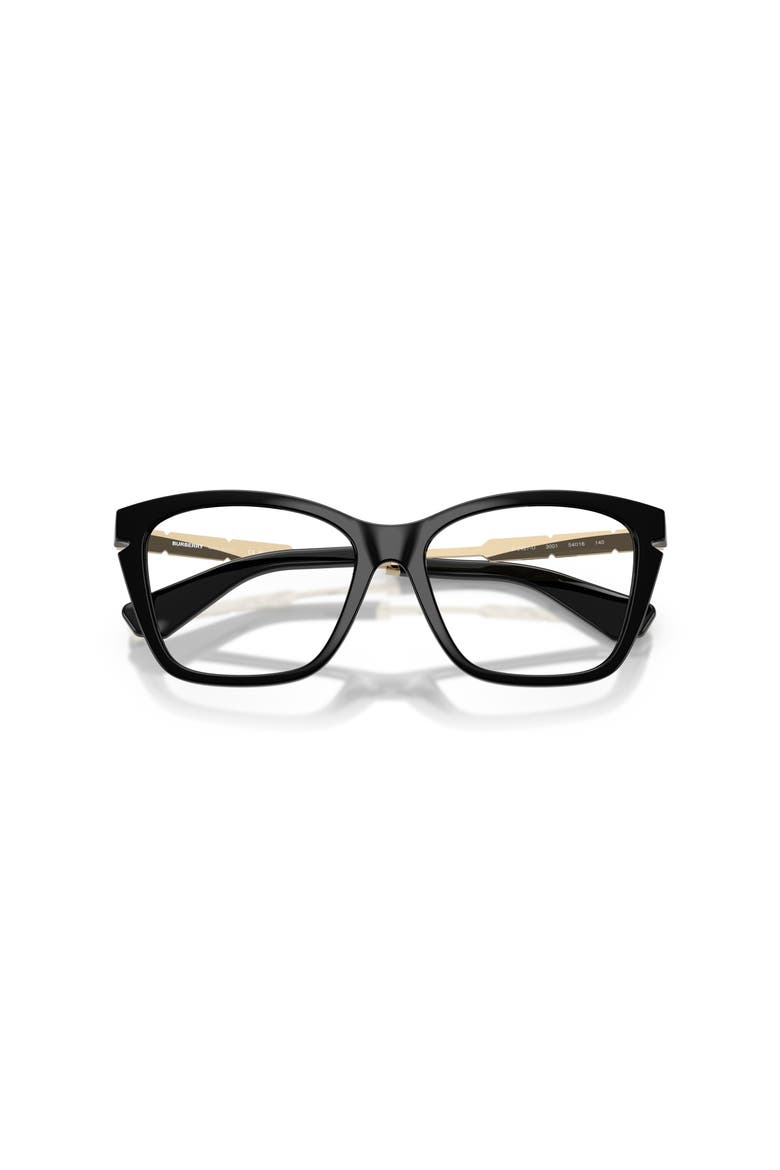 52mm Cat Eye optical glasses, Alternate, color, Black