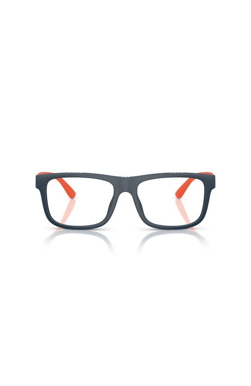 Polo Ralph Lauren 54mm Rectangle Optical Glasses In Burgundy