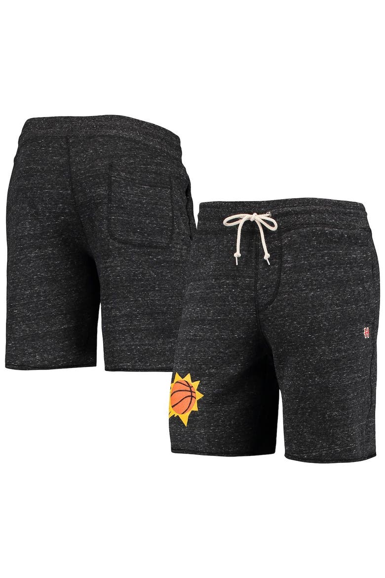 Men's Homage Charcoal Phoenix Suns Primary Logo Tri-Blend Sweat Shorts, Main, color, Charcoal
