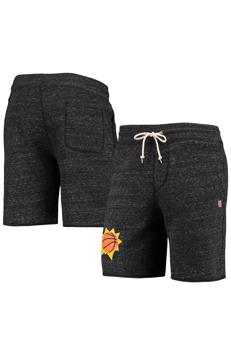 Homage Men's Homage Charcoal Phoenix Suns Primary Logo Tri-Blend Sweat Shorts, Main, color, 