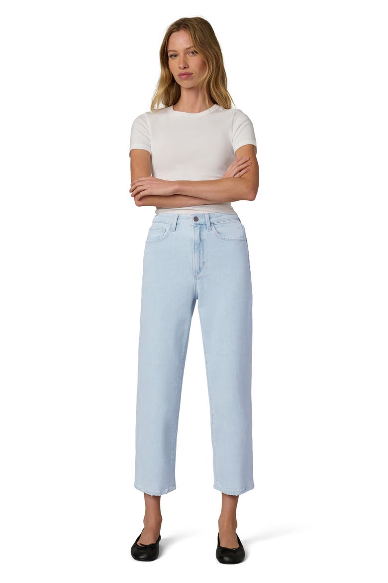 The Margot High Waist Crop Straight Leg Jeans, Alternate, color, JUBILEE