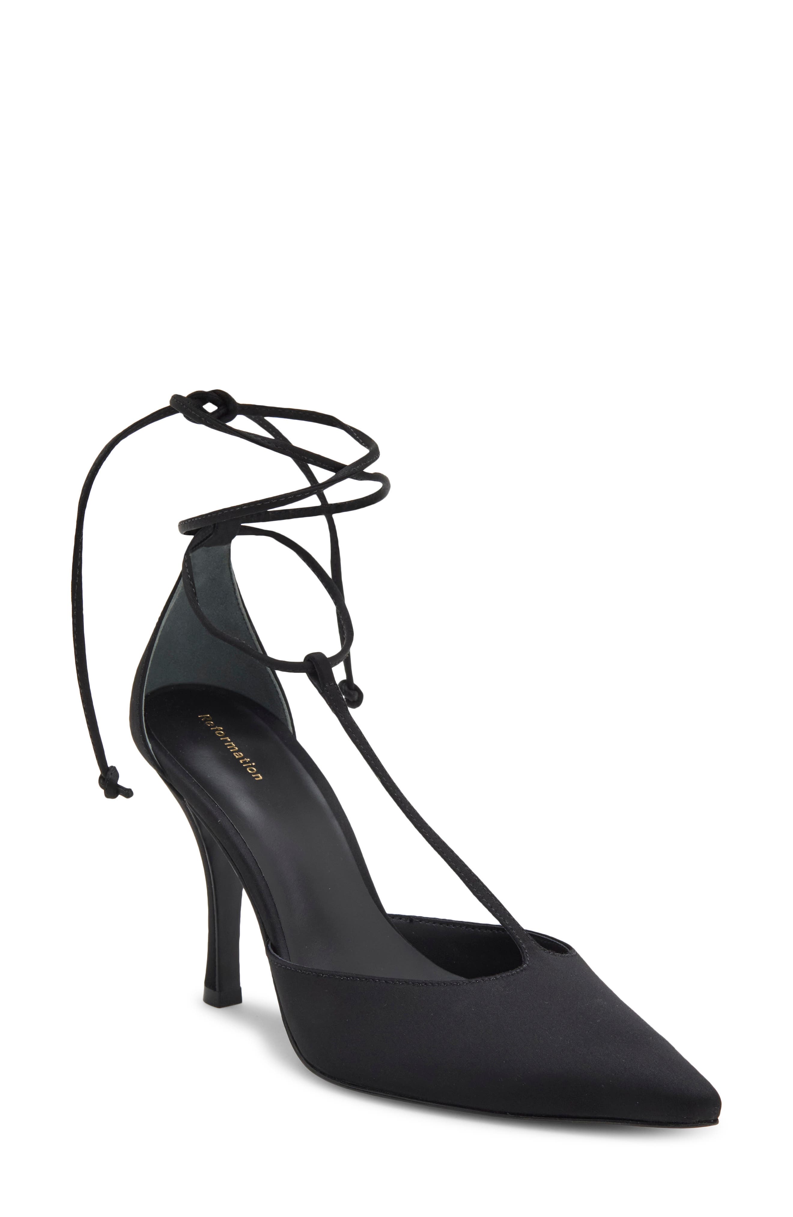 Stassie Ankle Wrap Pointed Toe Pump
