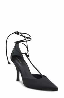 Stassie Ankle Wrap Pointed Toe Pump