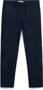 MANGO Drawstring Straight Leg Poplin Pants
