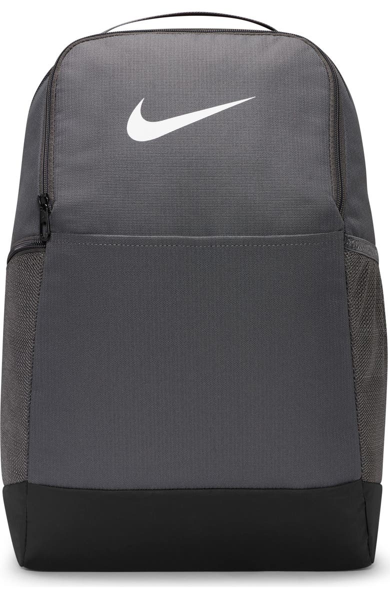 Nike Activewear Backpack, Main, color, Iron Grey/ Black/ White