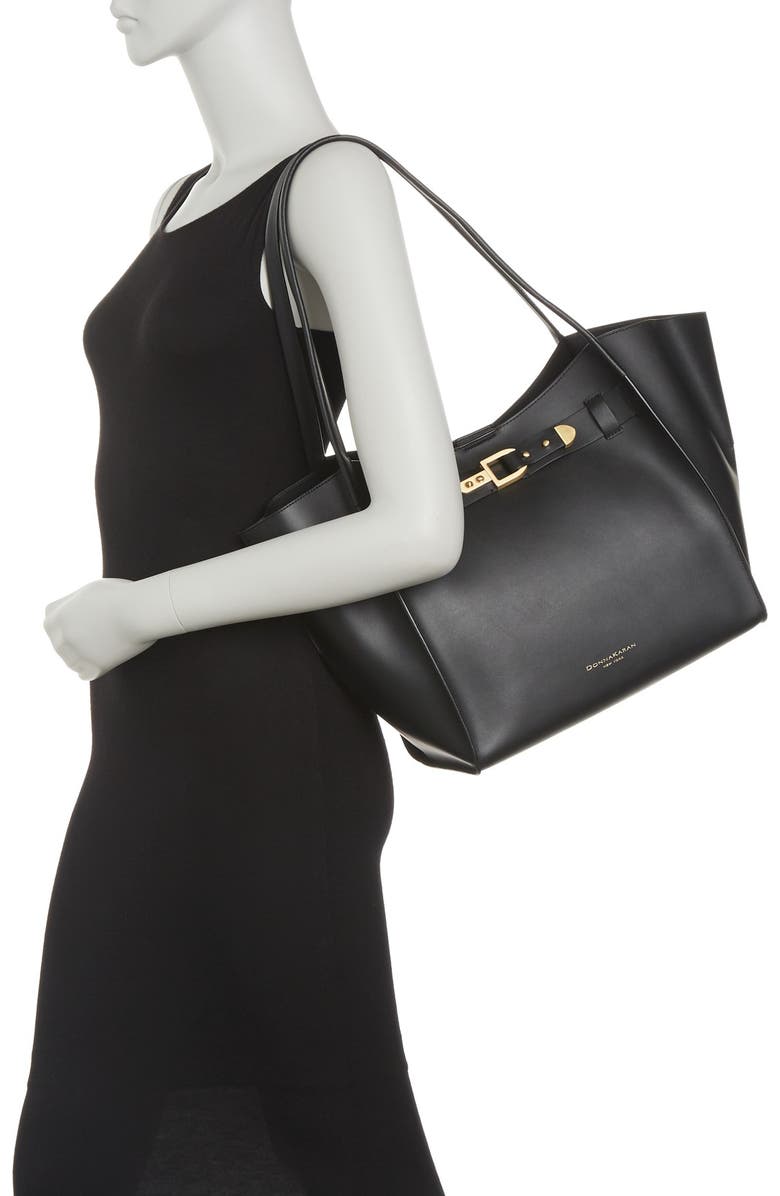Donna Karan New York Columbus Large Leather Tote, Alternate, color,