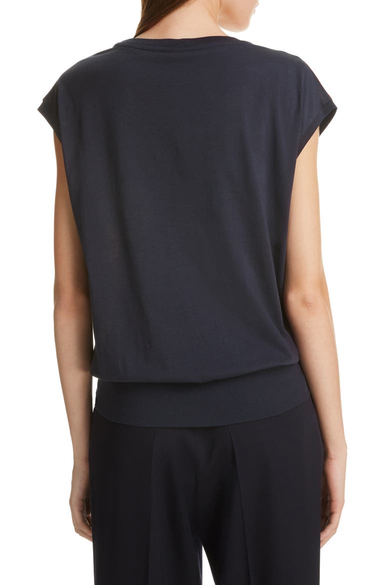 Floral Print Top, Alternate, color, 353-ORANGE