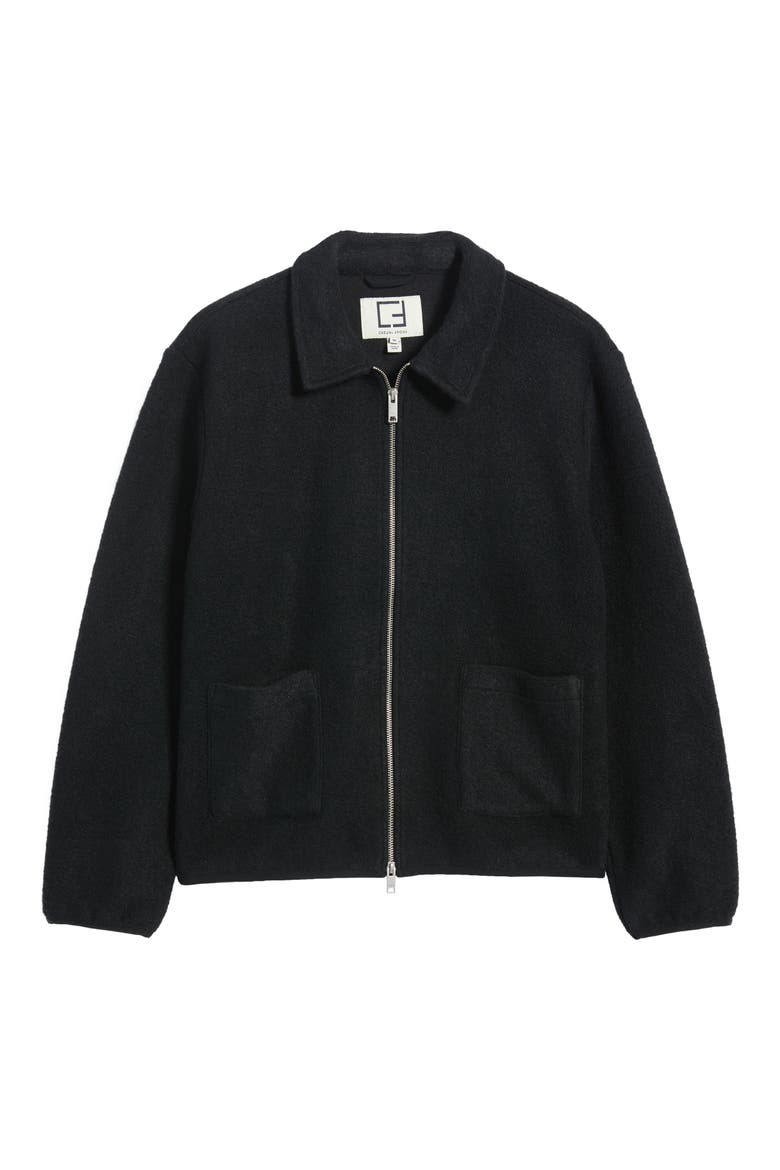 Castro Zip Jacket, Main, color, BLACK BEAUTY