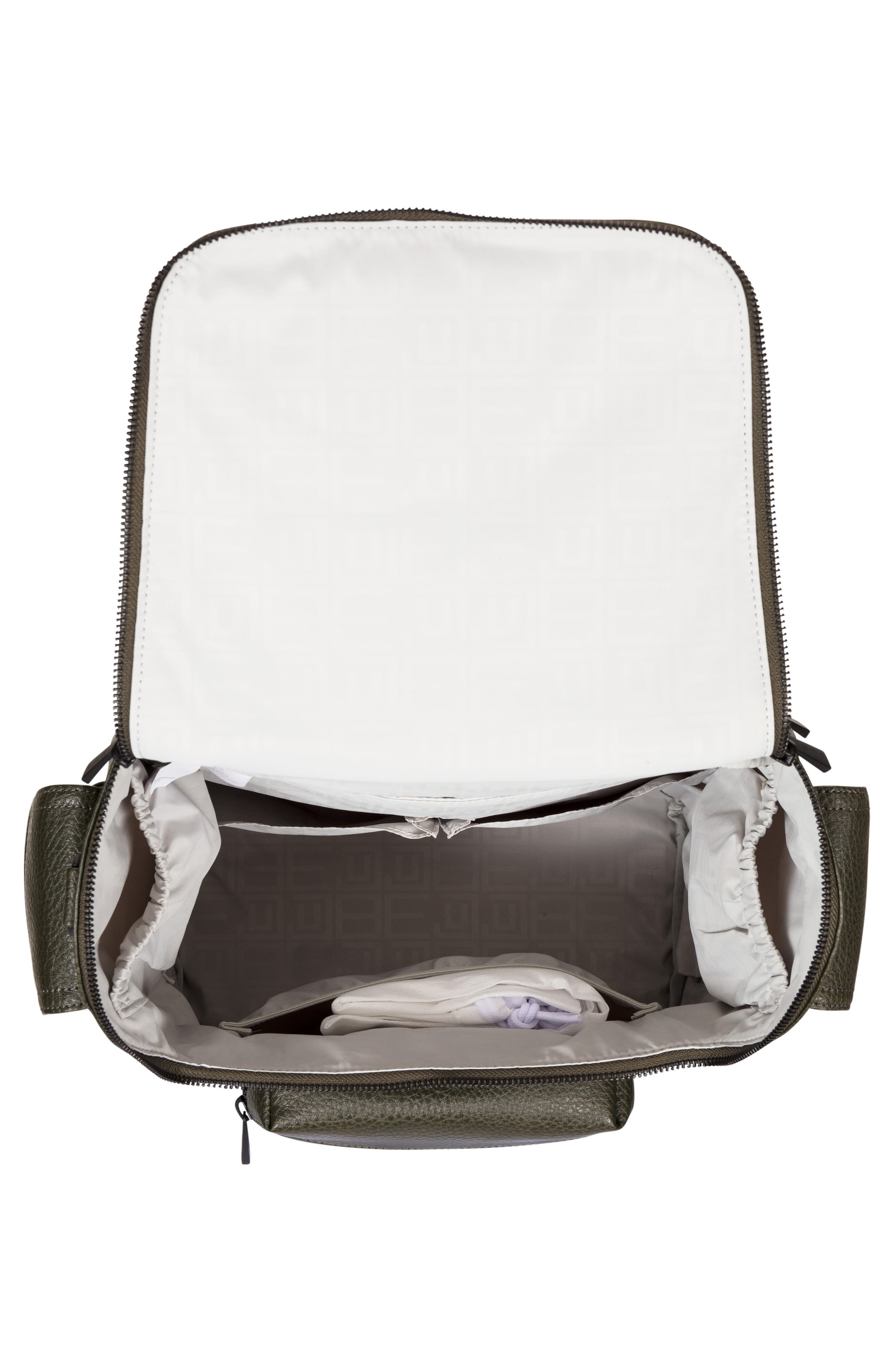 JuJuBe Ju-Ju-Be Ever Collection Forever Faux Leather Diaper Backpack, Alternate, color, 