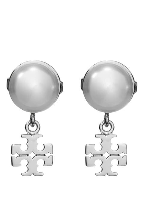 Moondance Faux Pearl Drop Earrings