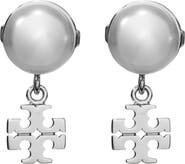 Tory Burch Moondance Faux Pearl Drop Earrings