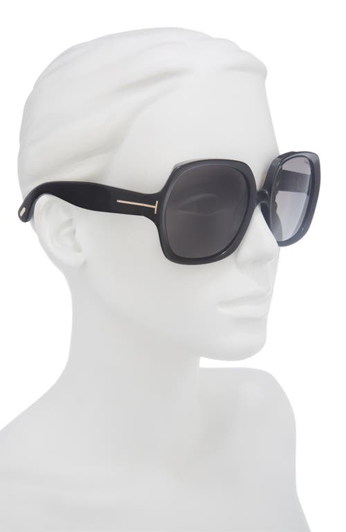 Tom Ford 54mm Square Sunglasses In Black