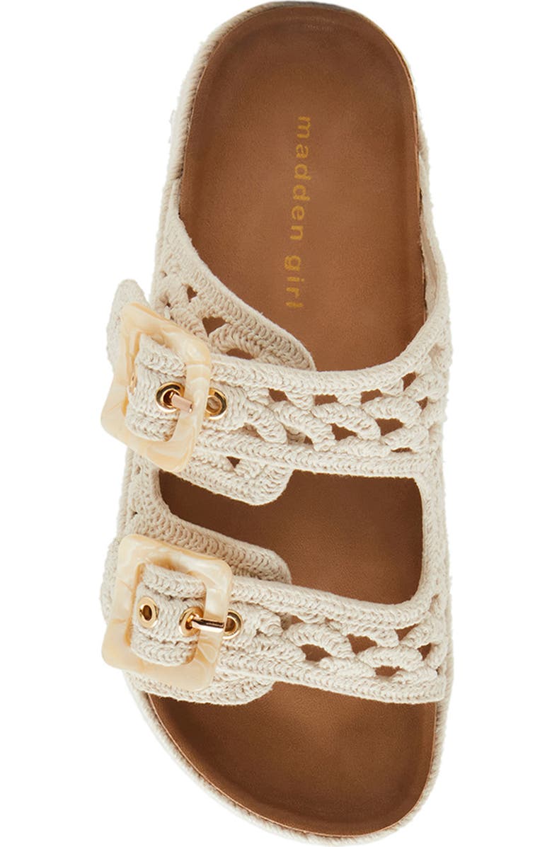 Madden Girl <p>Bali Slide Sandal (Women) </p>, Alternate, color, Off White