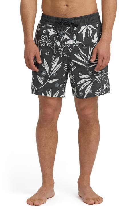 Cotton Blend Swim Shorts