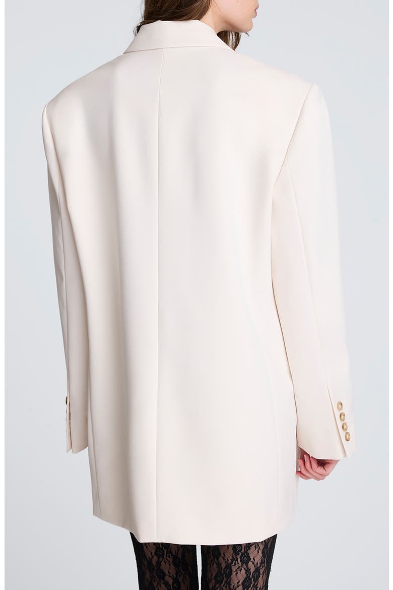 Luxe Twill Jacket, Alternate, color, OYSTER