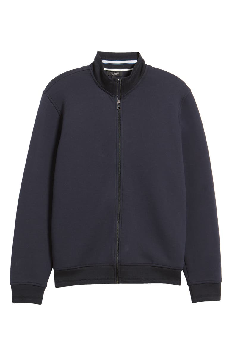 Ted Baker London Tymos Regular Fit Zip-Up Cotton Jacket, Alternate, color, 