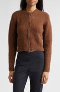 Paloma Wool Hasta Luego Intarsia Wool & Alpaca Blend Full Zip Cardigan