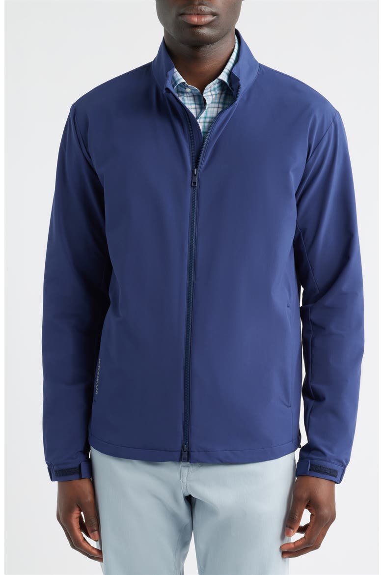 Dunes Water Resistant Golf Jacket, Alternate, color, NAVY