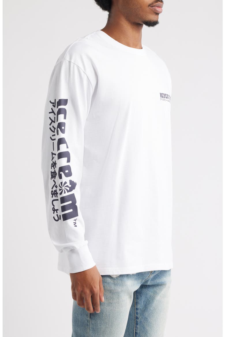 The Truck Long Sleeve Graphic T-Shirt, Alternate, color, WHITE