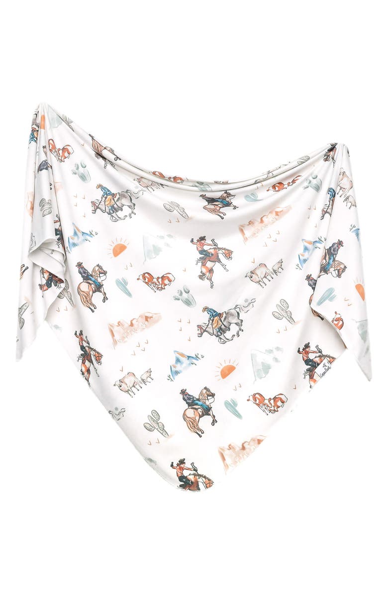 Copper Pearl Boone Swaddle Blanket, Main, color, Boone