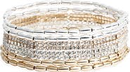 Cara Set of 8 Stretch Bracelets