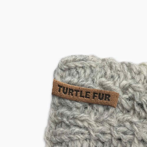 Turtle Fur Mika Wool Fingerless Mittens In Multi