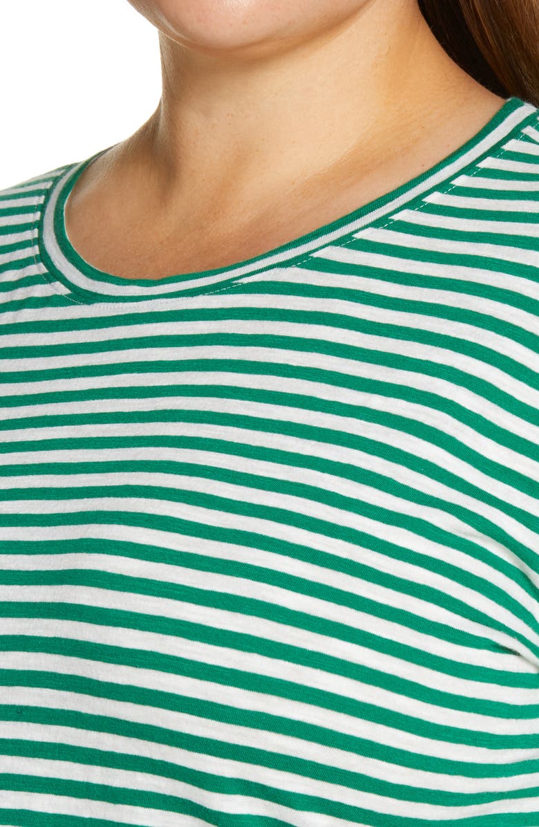 Caslon<sup>®</sup> Scoop Neck Organic Cotton T-Shirt, Alternate, color,